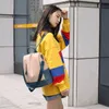 Borse da scuola Zaino in pelle da donna Zaini antifurto moda per borsa beige kaki coreana Mochila Mujer Sac A Dos 220901