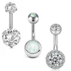 Kurzer Bauchnabel Ringe Navel Edelstahl Frauen Piercing Nombril Omelico Body Jewelry5615322