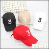 Ball Caps Black Khaki Pink The Rapper 3 Dad Hat Letter Embroidery Baseball Cap Hip Hop Streetwear Frog Snapback Daddy Hats Drop Deliv Dhjol