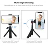 Trépieds 2022 support de support de pince de téléphone portable universel support de caméra Flexible Selfie support adaptateur de trépied monopode