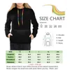 Erkek Hoodies Mens Sweatshirt Kadınlar İçin Komik KH Boks - Siyah Arka Plan Baskı Gündelik Hoodie Streatwear