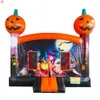 Atividades gratuitas ao ar livre de navios 3x3m/4x4m Giant Halloween Infl￡vel House House Air Bouncy Castle para venda