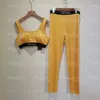 Vintage-Damen-Yoga-Outfits, rückenfrei, für Damen, Sport, gepolsterte Tanktops, Leggings-Set, modisch, Sommer, Joggen, Laufen, Fitnessstudio, Fitness, Sportbekleidung