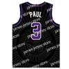 농구 유니폼 Devin 1 부커 저지 Chris 3 Paul DeAndre 22 Ayton Jerseys Steve 13 Nash Basketball Jersey 자수 S S M L XL XXL Black White Purple