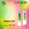 Original Disposable Vape Pen E Cigarette Tugboat Evo 4500 Puffs With 850mAh Battery Mesh Coil 10ml Prefilled Pod Airflow Control Smoking Kit