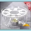 Coffee Tea Tools Heating Base Coffee Water Tea Candle Clear Glass Heat-Resisting Teapot Warmer Insation Holder Accessories 48 S2 Dro Dhrfg