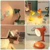 Tischlampen, Mini-Lampe, faltbar, magnetisch, für Schreibtisch, LED, Schlafzimmer, Arbeitszimmer, Lesebuch, Nachtlicht, Augenschutz, Nachttischlampen