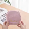 Mode Mini Kosmetiktasche Samt Damen Toiletten Make -up -Tasche Mädchen Sanitär Serviettenhalter Organisator Paketbeutel Hülle