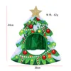 Hombo de Navidad Funny Hat Tree Snowman Biscuit Pizza Pizza Cosplay Hats Carnival Año Nuevo Accesorio