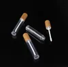 300pcs Container bottle 5ml Bamboo Lip Gloss packing bottle Balm Tube empty Cosmetic Container