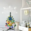 Dekoracje świąteczne z LED Lights Ornament Dekoracja Wysokiej jakości 45 cm/60cm Mini Coloutful 45 cm 60cm Red Blue Flower Fake Tree