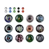 Seamless Blender Spin Quartz Banger Nails Smoking Accessories 100% Quartz Beveled Edge Spinner Cap Glass Marble Ruby Pearls For Hookahs BSQB01