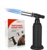 كبير Jumbo 1300'c Metal Dab Jet Butane Torch Torch Rofroof قابل لإعادة تعبئة أربعة أضعاف الشعلة الشعلة المحترفة المطبخ ملعقة أنابيب أنابيب أخف وزنا