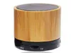 Enceintes Portables Bois Bluetooth S10 Léger Bambou et Bois T220831