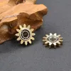 Mini Gear Spinning Top One-zębowe czyste miedziane żyroskopowe kreatywne Fidget Fidget Spinner Hand Spinner Stress Toys for Adutls Niepokój