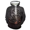 Mens Hoodies Designer Style Cobra Print Man Sweatshirts Men's Hoodie Jumpers