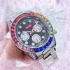 럭셔리 남성 여성 40mm 시계 쿼츠 수입 운동 시계 스테인리스 스틸 스트랩 방수 유리 미러 다이아몬드 선물 우수한 품질의 손목 시계