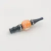 Glass Bead Bling 3.41 inches nector collector straw Smoking pipes thick glass filter tips tube mouthpieces