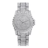 Orologi da polso Orologi da donna Moda Bling Orologio da donna casual Orologio da donna al quarzo in oro con diamanti in cristallo per donna Montre Femme Zegar268h