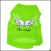 Dog Apparel New Pet Dog Cat Vest Clothes Small Xs Soft Coat Jacket Summer Apparel Cartoon Clothing T Shirt Jumpsuit Outfit Supply 215 Dhes4