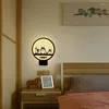 Duvar lambası satan başucu modern minimalist yaratıcı kişilik oturma odası koridor arka plan nordic led yatak odası