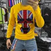 Heren hoodies plus maat 5 kleuren fluwelen heren herfst diamanten merk sweatshirt warme winter oversized hoodie