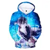 Bluzy męskie 2023 NOAGAMI 3D Casual Bluza Pullover Mężczyźni/Kobiety moda harajuku z kapturem z kapturem anime