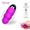 Nxy Eggs 10 Geschwindigkeiten Vibrator Sexspielzeug Silikon Bullet Egg mit kabelloser Fernbedienung Co