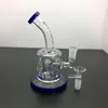 Tubi di fumo Narghilè Bong Glass Rig Oil Water Bong Bottiglia di narghilè in vetro stampato in stile cartone animato classico