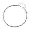 Bracelet Italien S925 Bracelet En Argent Sterling Paillettes Étincelantes Haute Bijoux Dame Sangle Cadeau 220831