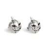 Charm Cute Halloween Pumpkin S925 Sterling Silver Earrings Personalized Punk Stud Women Fashion Ear Jewelry TSE432 220901