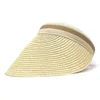 Ball Caps Summer Strail Hat Hat Hat Solid Color Sunors защита от солнца для женщин 08