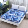 Ensembles de draps LAGMTA 1pc 100% polyester impression drap-housse housse de matelas quatre coins avec élastique drap de lit 220901