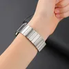 För Apple Watch-remmar Luxury Metal Magnetic Rostless Steel Watch-armband kompatibla med iwatch 7 6 5 4 SE 38/40/41mm 42/44/45mm