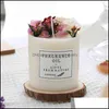 Candles Preserved Decoration Flower Scented Candles Smoke With Base And Gift Box Exquisite Gifts Drop Delivery 2021 Home Homeindus9339859