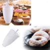 베이킹 몰드 DIY 도구 도넛 플라스틱 곰팡이를 쉽게 만들 수 있습니다. 메이커 수동 와플 디스펜서 도넛 기계 부엌 튀김 도구