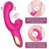 Vrouwelijke clit sucker dildo vibrator vacuüm clit stimulator g-spot massage zuigen fladderen