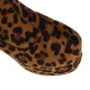 Boots Luxury Brand New Ladies Platform Fashion Leopard Thick High Heels Women's Party ol Sexig block Hälskor Kvinna 220901