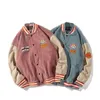 Damenjacken, College-Stil, Cord-Stickerei, Baseball-Uniform für Männer und Frauen, Paare, amerikanische Retro-Street-Trend-lose Jacke 220901