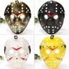 Großhandel Maskerade Masken Jason Voorhees Maske Freitag der 13. Horrorfilm Hockey Maske Gruseliges Halloween Kostüm Cosplay Kunststoff Party Masken G0921