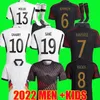 2022 Sane Soccer Jerseys Germanies Hummels Kroos Werner Muller Retro Football Shirt Gnabry Reus Musiala 22 23 Men KIDS KIT GERSYYS Women Uniform Player Versoin