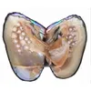Natürliche Süßwasserperlenpearl -Pearl -Ohrringe sind modisch und vielseitig. Einfache reine Silberohrhaken Geschenk für Frauen Schmuck