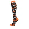 Calzini da uomo Calze a compressione unisex Bicicletta Halloween Adatto per gonfiore Diabete Vene varicose Maratona