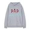 Felpa con cappuccio di stile semplice di alto uomo di strada da uomo con cappuccio casual con cappuccio unisex hip hop felpe hip hop dimensioni asiatiche m-2xl