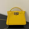 Väskor Designer FD Luxury Women Onthego Handväskor Äkta läderväska Högkvalitativ Original Tote handväska TIK 2022