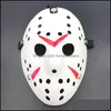 Máscaras de festa Jason Mask Hockey Cosplay Halloween Killer Horror Horror Festival de Decoração de Partidos de Natal Masqueada Masca v F Homeindus80588848