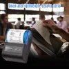 Беспроводной блюэтут тепловой принтер QR -код наклейка штрих -кода квитанционная клетная одежда