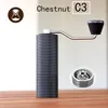 Manuella kaffekvarnar Timemore ChestnutC3 S2C660 Burr 6 Core Upgrade Manual Coffee Grinder Portable Handkvarn Mill med dubbellager Positionering 220830