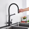 Rubinetti da cucina Filtro per l'acqua Miscelatore a doppio beccuccio Rotazione a 360 gradi Funzione di purificazione Rubinetti 220901