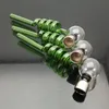 Rury dymowe Hookah Bong Glass Rig Oil Water Bongs Kolor Multi Spiral Glass Filtr Kotł